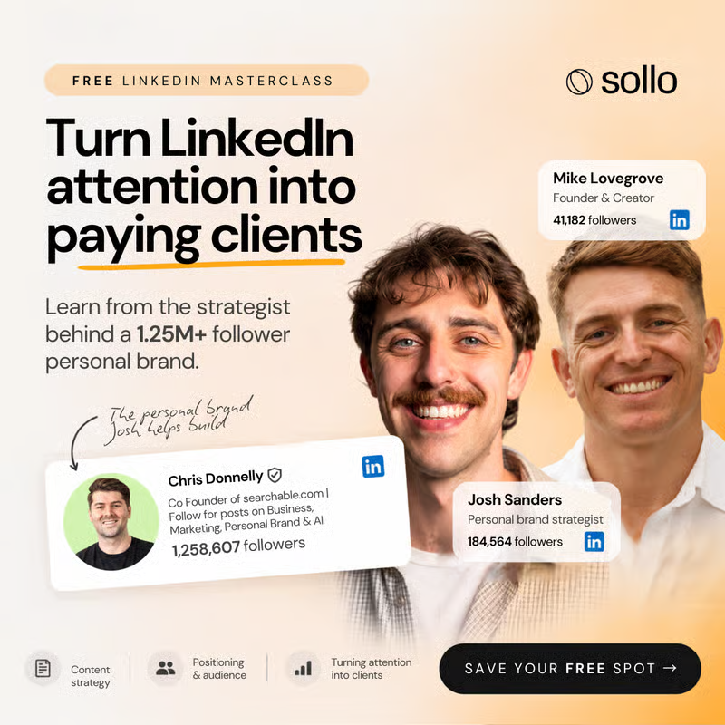 Partner webinar: Turn LinkedIn attention into paying clients